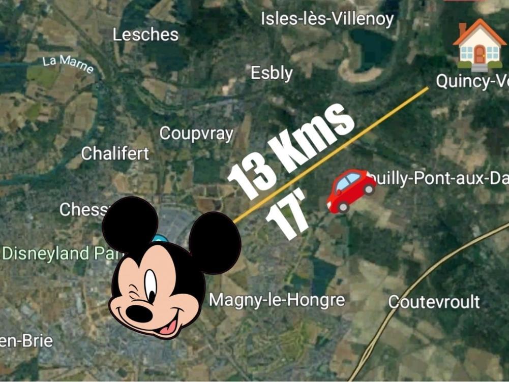 Disney Appartement Quincy-Voisins Luaran gambar